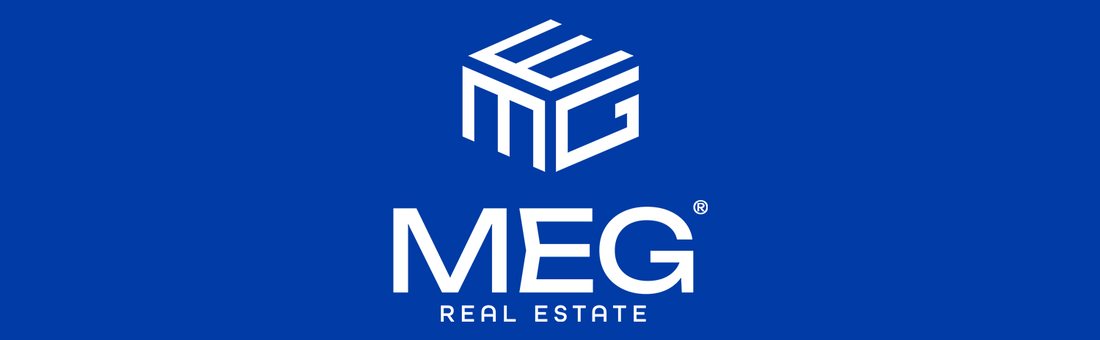 MEG Real Estate — marka kimliği çalışması
