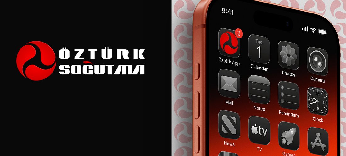 Öztürk Soğutma — marka kimliği çalışması